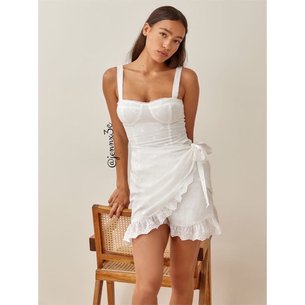 Reformation Ives Dress || White